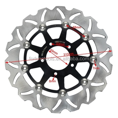 70 kg 5 trou de montage en acier inoxydable Rotor de disque de frein flottant de moto pour Kawasaki KLV 1000 DL V-STROM 650 DL V-STROM 1000