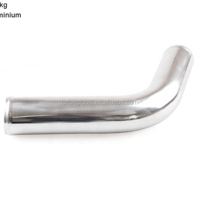 Soudure de connexion forgé en aluminium 45 degrés courbes du coude de tuyau avec surface poli et de finition
