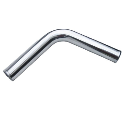 75 degrés d'angle ronde de la tête de code d'aluminium d'admission de turbo-charge de tuyau avec 500 mm 63 mm de diamètre du tuyau et 1,6 mm d'épaisseur du tuyau