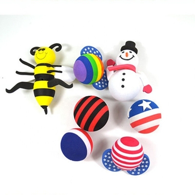 Année Universal 50mm Car Antenne Topper Ball Adaptation personnalisée Jouer à la mousse EVA Soft pour tous les véhicules
