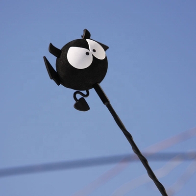 Année Universal 50mm Car Antenne Topper Ball Adaptation personnalisée Jouer à la mousse EVA Soft pour tous les véhicules