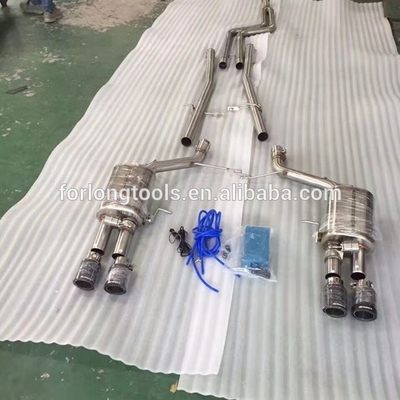 Pipe d'échappement automobile à surface brillante Remplacement/réparation pour BMW Série 5 520 523 525 528 530 535 F10 F18 Jusqu'à M5