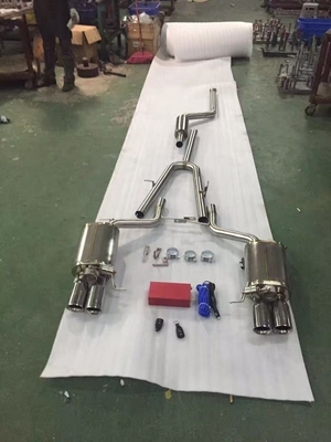 Pipe d'échappement automobile à surface brillante Remplacement/réparation pour BMW Série 5 520 523 525 528 530 535 F10 F18 Jusqu'à M5