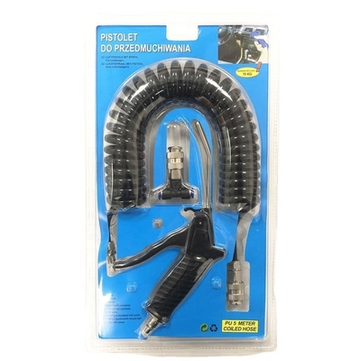 Soutien personnalisé 5m tuyau de tuyau de refoulement Air Duster Blow Gun Consommation moyenne d'air pour le nettoyage des aspirateurs de voitures de camions de camions