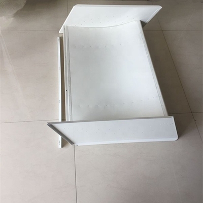 23.75 &quot; largeur universelle 36 pouces peinture blanche Sprint voiture nez aile pour l'expérience de course ultime