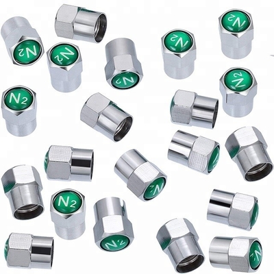Standard OE NO. Couvercles de soupape pour pneus en laiton métallique N2 Couvercles de soupape anti-poussière pour voitures automobiles Remplacer/réparer