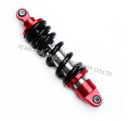Alloy d'aluminium absorbeur de choc arrière universel de motocyclettes 260mm Distance centrale adapté à tous les types de coureurs