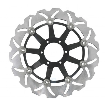 6 trous de montage 296 mm Motocycle en acier inoxydable rotor à disque flottant de frein pour Honda CBR F 600 Crossrunner 800 VFR 800