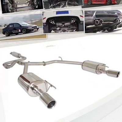 Acier inoxydable 304 Universal Car Fitment Chevrolet Cruze Partie moyenne et arrière Système d'échappement avec contrôle de vanne