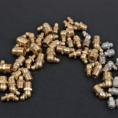 M8 M10 M6 5/16-24 1/4-19 1/4-28 Grease Zerk Nipple Fitting pour les applications industrielles