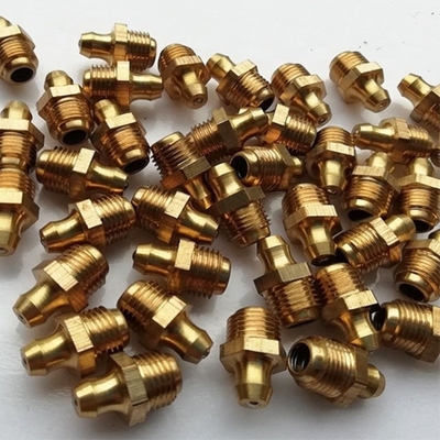 M8 M10 M6 5/16-24 1/4-19 1/4-28 Grease Zerk Nipple Fitting pour les applications industrielles