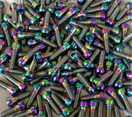 Grade GR5 Titane boulons à jante divisée M7 x 24MM DIN Standard Finition naturelle pour vos besoins de fabrication