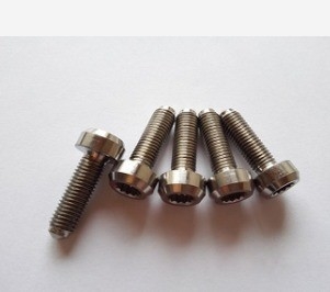 Grade GR5 Titane boulons à jante divisée M7 x 24MM DIN Standard Finition naturelle pour vos besoins de fabrication