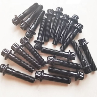 Boulons d'acier à jante divisée universelle M7 x 32 mm pour roues BBS
