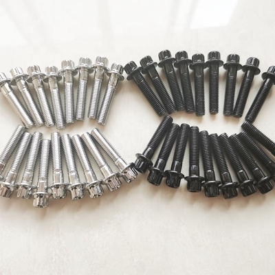 Boulons d'acier à jante divisée universelle M7 x 32 mm pour roues BBS