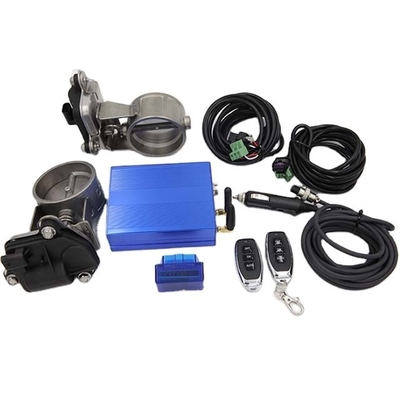 Système de commande électrique et à distance 2.36&quot; Kit de soupape de commande universelle électrique pour améliorer le débit d'échappement