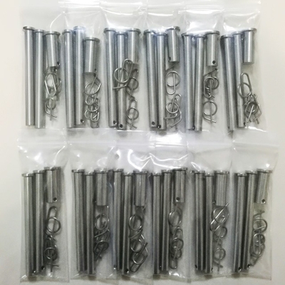 1/2 &quot;x 1,3&quot; de libération rapide Jacob Escalier Sprint Car Clevis broches dans le standard DIN Fabriqué en titane pour la performance