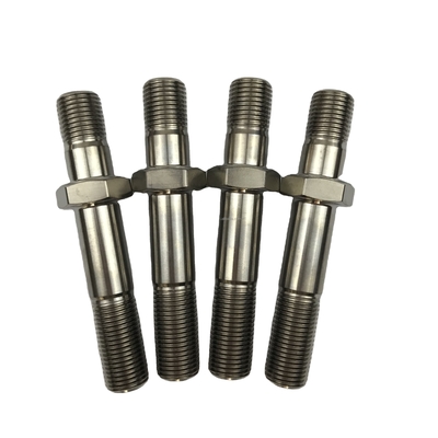 6AL-4V titane alliage finition naturelle SPRINT CAR TITANIUM RADIUS ROD BOLT 1/2 &quot;-20 x 1-3/8&quot; boulons de tête hex avec norme DIN