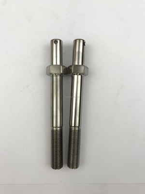 6AL-4V titane alliage finition naturelle SPRINT CAR TITANIUM RADIUS ROD BOLT 1/2 &quot;-20 x 1-3/8&quot; boulons de tête hex avec norme DIN