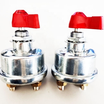 A/C SWITCH 125A 12V Batterie principale lourde Déconnexion rapide de l'alimentation Éteindre le commutateur de déclenchement pour l'installation universelle de la voiture Année universelle