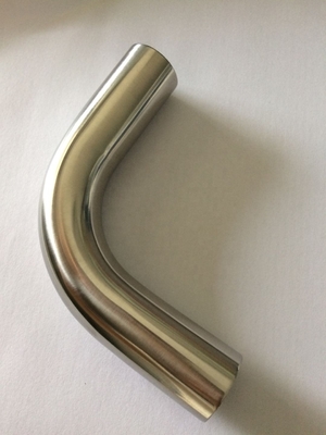 Connexion de soudage 25mm*1.5mm 90 degrés tuyau d'échappement de coude en acier inoxydable 304 Matériau pour l'industrie