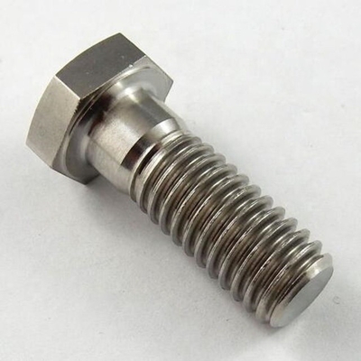 Sprint Car 5/16&quot;-24 x 1-1/2&quot; UNF Titanium Hex Head Boult DIN Standard réalisé en alliage de titane 6AL-4V avec finition naturelle
