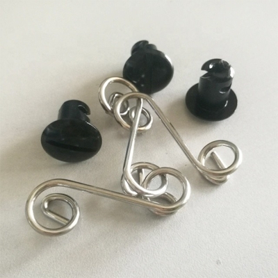 Universal Sprint Car Quarter Turn Argent Dzus 7/16*.500 Tête à fente avec ressort 1 3/8 &quot;Standard Universel OE NO. Année