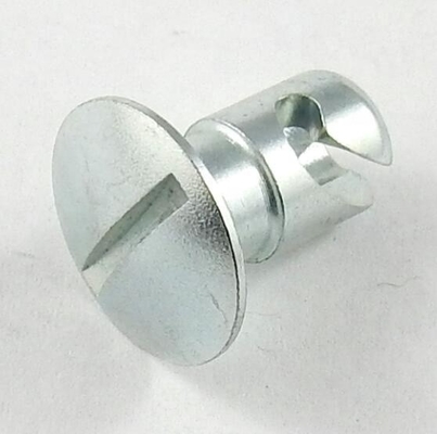 Universal Sprint Car Quarter Turn Argent Dzus 7/16*.500 Tête à fente avec ressort 1 3/8 &quot;Standard Universel OE NO. Année