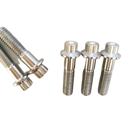 Année universelle 2021 M8X32mm Boulons de tête en titane coloré à 12 points pour une performance supérieure