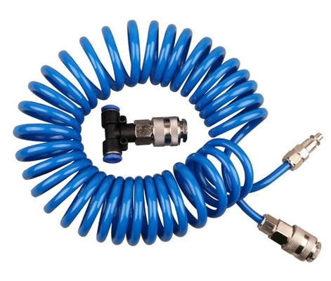 Soutien personnalisé ODM 5m tuyau Pneumatique de nettoyage pistolet ensemble Polyuréthane TPU Manche sans charge Vitesse N / M pour le dépoussiérage professionnel