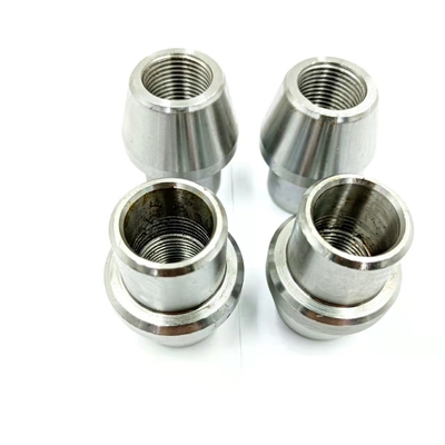 1.373&quot; Diamètre Grand bout LH Tube d'acier Femme Fin soudé Bung pour 5/8-18 LH fils Année Universal fil de filetage 11/16 &quot;-18