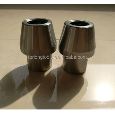1.373&quot; Diamètre Grand bout LH Tube d'acier Femme Fin soudé Bung pour 5/8-18 LH fils Année Universal fil de filetage 11/16 &quot;-18