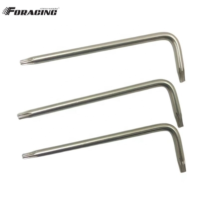Clé de type étoile T8 L de qualité industrielle Torx End Allen pour M3 M4 Socket Bike Pedal Clé personnalisée et support OEM naturel