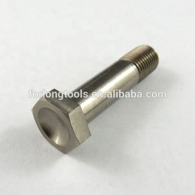 6AL-4V alliage de titane finition naturelle TITANE 3/8-24 x 1-1/2 &quot; UNF HEAD HEX BOLT courte ligne de fil Sprint boulon norme DIN