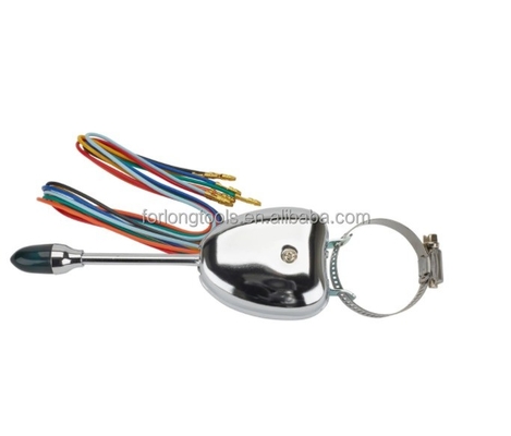 Numéro d'OE standard. Commutateur de signal de virage universel avec pinces lourdes et compatibilité 12V