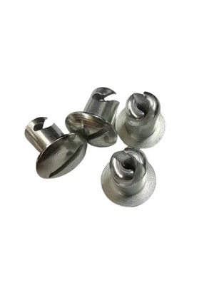 Compatibilité universelle Remplacer/réparer la norme OE NO. avec des fixations en acier argenté Dzus 7/16&quot; *.500&quot; tête régulière