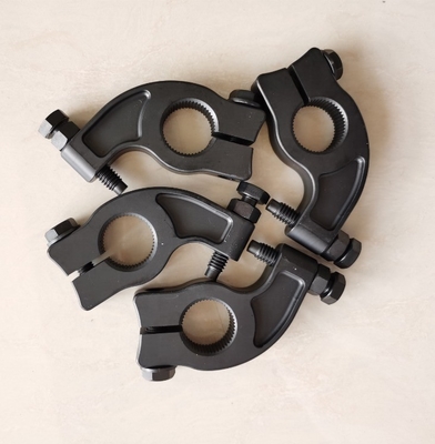 Titane universel Noir Torsion Stop 7/8 pouces Spline Sprint voiture 1-1/2 &quot; Split Noir PVD