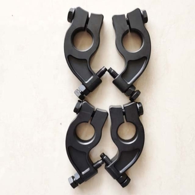 Titane universel Noir Torsion Stop 7/8 pouces Spline Sprint voiture 1-1/2 &quot; Split Noir PVD