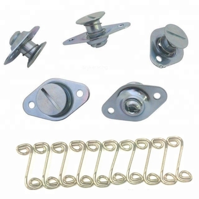 Les fixations DZUS universelles en acier inoxydable auto-éjectées 7/16 5/16 &quot;x.500&quot; Longue et 1&quot; 1/8&quot; Printemps pour les applications