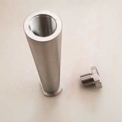 Spindles en alliage de titane avec une finition naturelle et un diamètre de 5/8&quot; selon la norme DIN