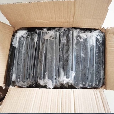 Échelles en aluminium noir de 7 pouces avec haute résistance à la traction