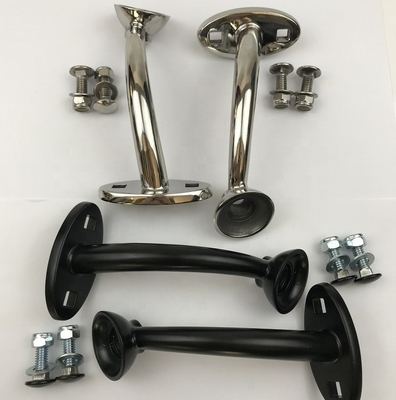 L'année universelle Hot Rod Hiboy phare Stand en peinture noire ou argentée pour montage universel Demande de remplacement / restauration