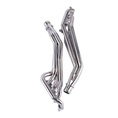 Tête d'échappement en acier inoxydable poli pour 5.0L V8 Mustang Manifold LS1 LS2 LS3 LS6 LSX Garantit l'ajustement et la fonction