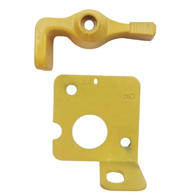 Améliorez le commutateur de votre voiture avec ce kit de levier de verrouillage de commutateur de batterie en jaune rouge et argent pour assurer la sécurité