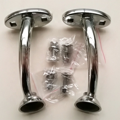 Remplacement de la mise à niveau vers des montures de phares en acier inoxydable poli pour votre Hot Rod Highboy
