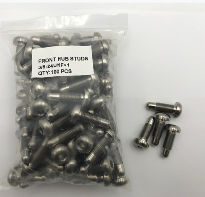 Remplacement/réparation de l'embranche avant de l'embranche 3/8-18UNC*1.125 pour voiture Sprint Fabriquée en titane naturel GR5 Remplacement/réparation universel