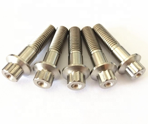 ISO Standard ZINC Finition en acier et titane Gr5 12 PT BBS Boulons à jantes séparées M7 x 32 mm M8 * 32 mm pour les applications automobiles