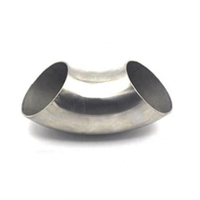 304 acier inoxydable 90 degrés soudage courbure coude 90 45 degrés 76 mm OD tête ronde Code de construction standard industriel
