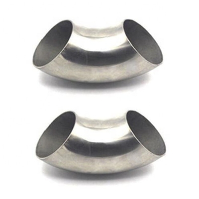 304 acier inoxydable 90 degrés soudage courbure coude 90 45 degrés 76 mm OD tête ronde Code de construction standard industriel