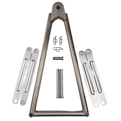 Jacobs Ladder Titane naturel 13 5/8 en longueur L'accessoire ultime de voiture Sprint pour les améliorations sur mesure